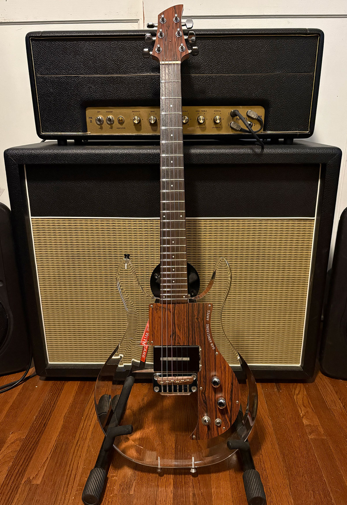 Brett Gurewitz's Ampeg ADA6 Dan Armstrong Reissue