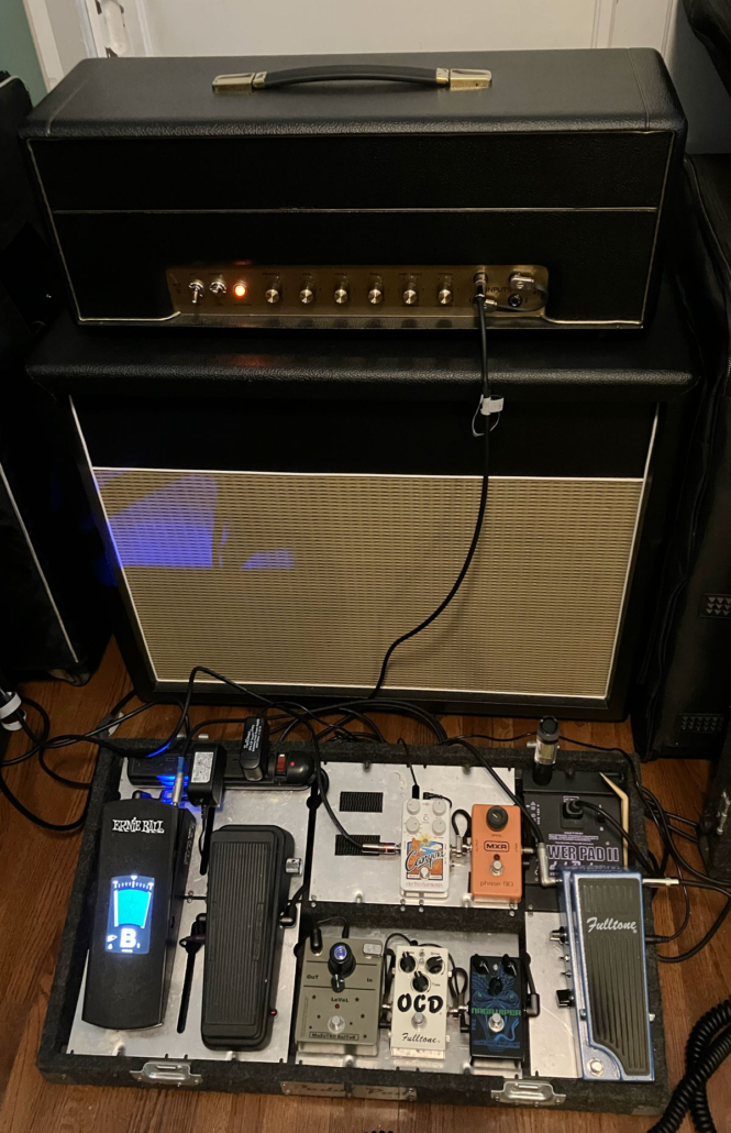 mfg45 & old pedal board